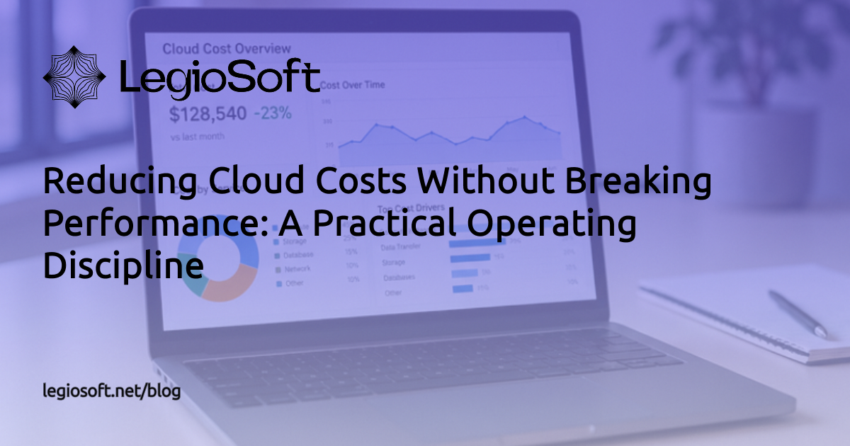 How to Reduce Cloud Costs Without Breaking Performance | LegioSoft